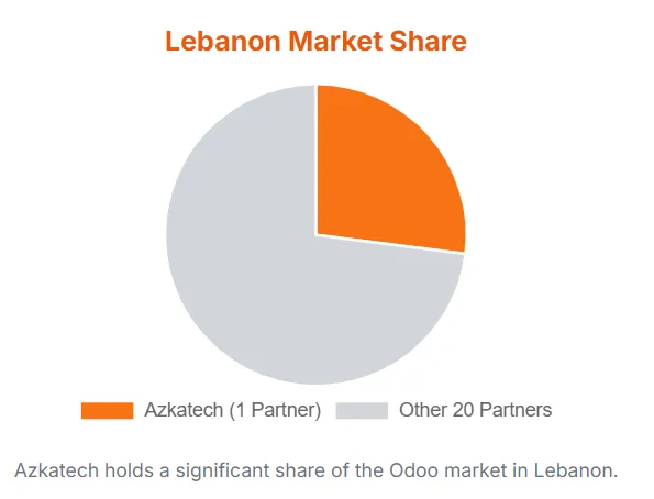Azkatech Lebanon Market Share